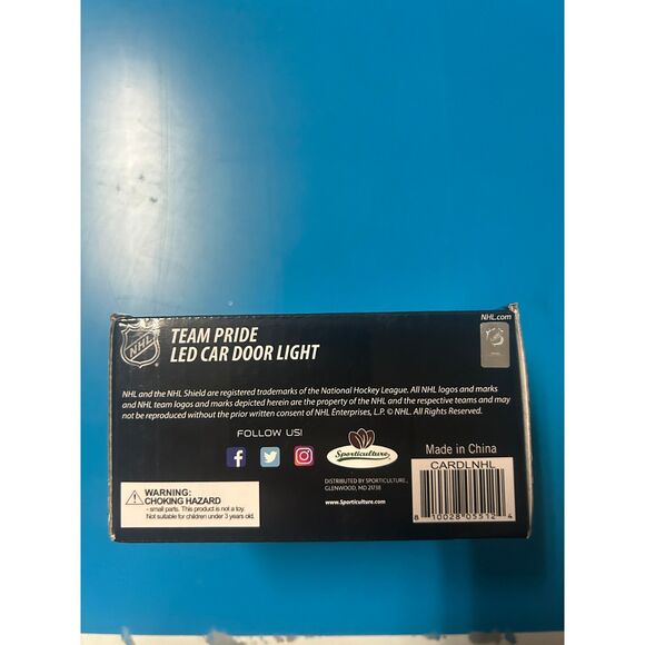 Kings NHL Team Pride Car Door Light Projection Logo Accessory - Picture 4 of 4